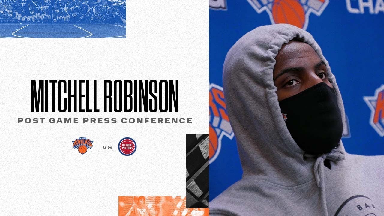 image 0 Mitchell Robinson : i Was Feeding Off The Energy That Was All Around Us.
