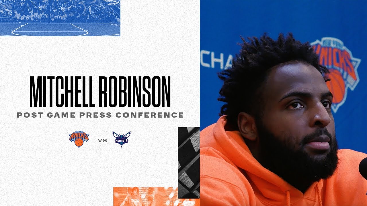 image 0 Mitchell Robinson : Knicks Postgame (01/17)