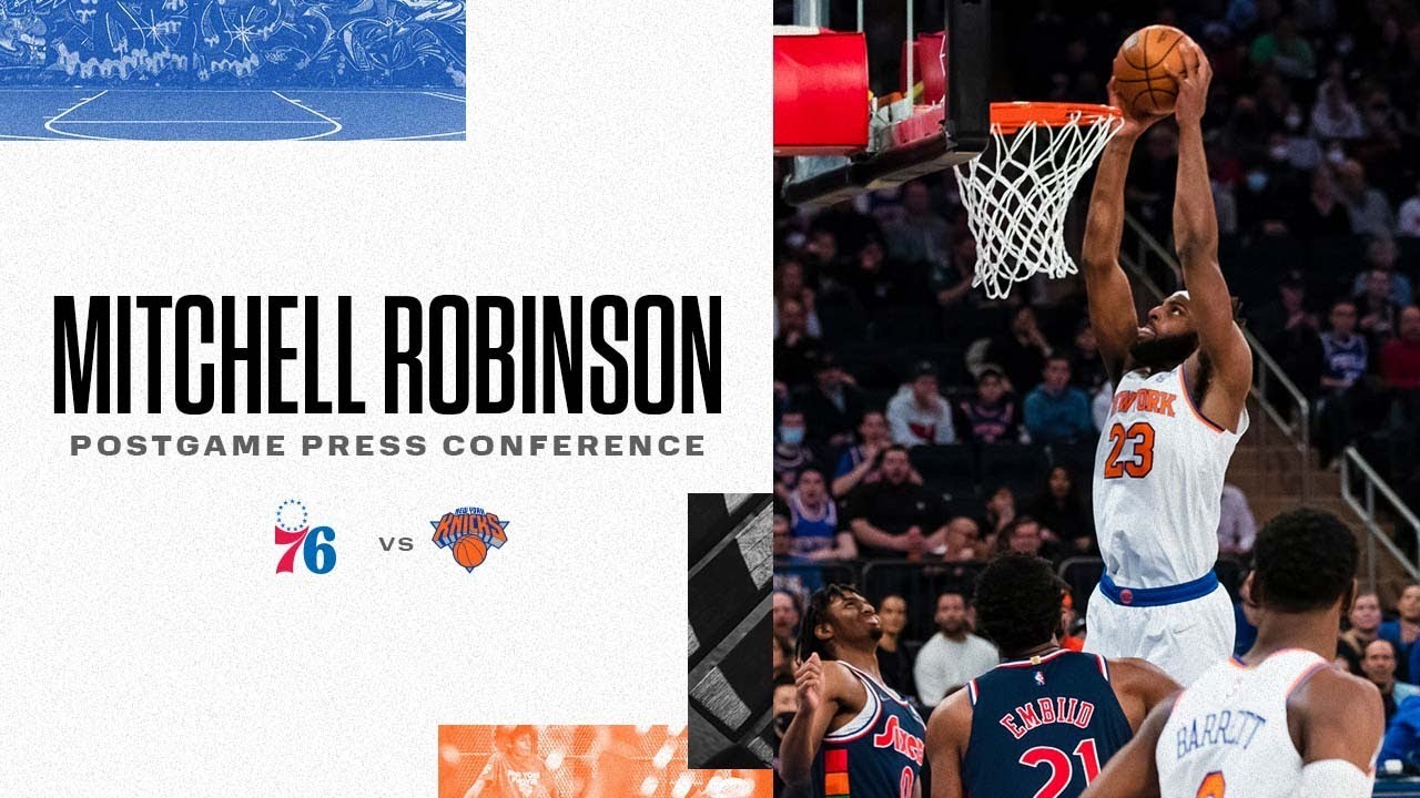 image 0 Mitchell Robinson : Knicks Postgame (2/27)