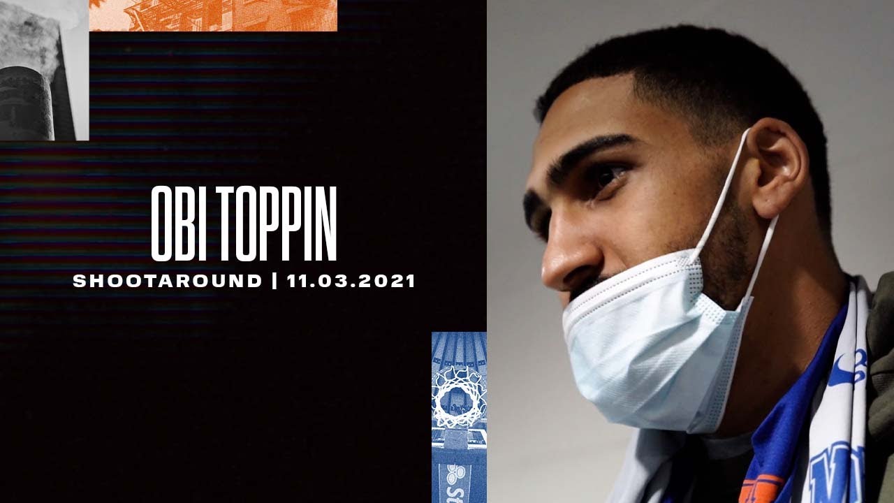 image 0 Obi Toppin : Knicks Shootaround (11/03/2021)