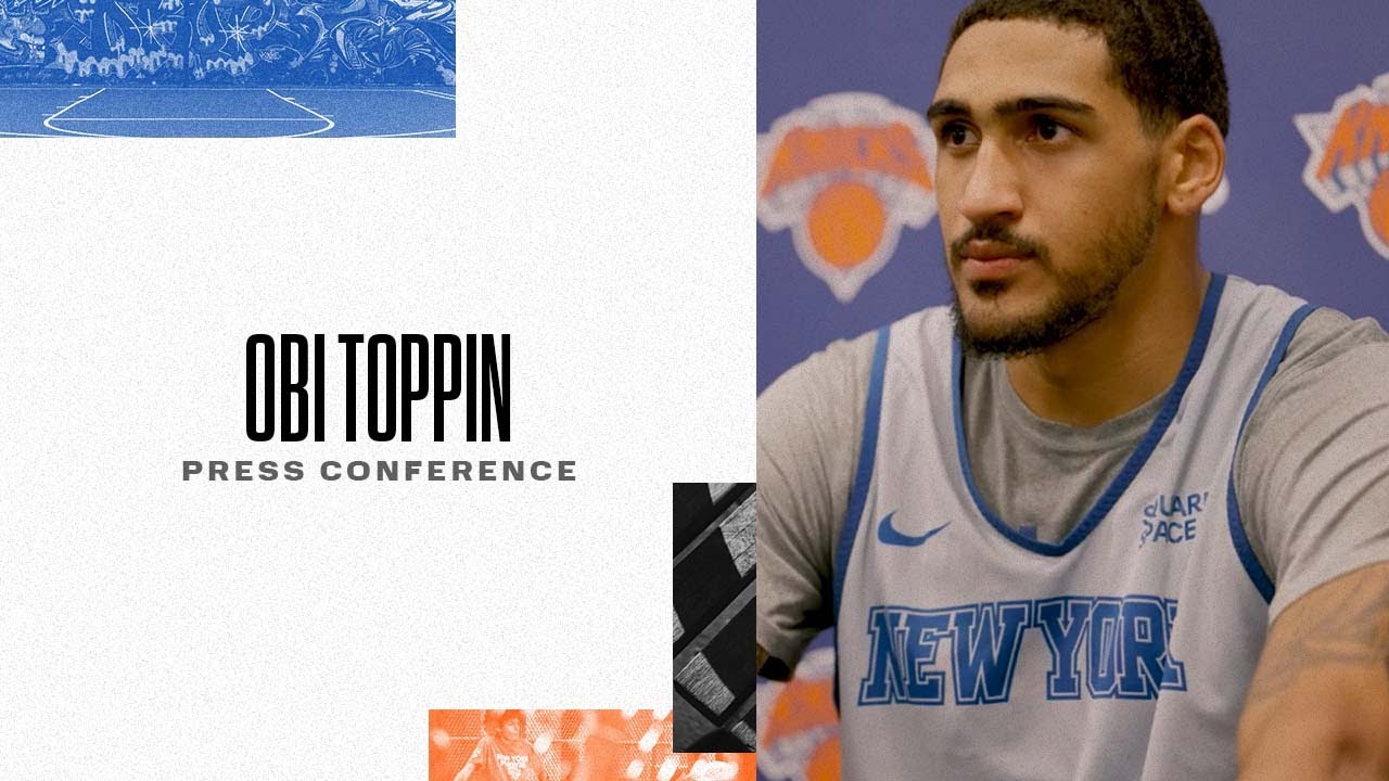 image 0 Obi Toppin: our Culture Is Competing Every Single Day. : Knicks Practice (10/6/21)