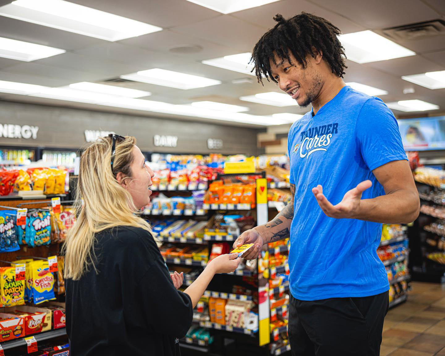 Oklahoma City Thunder - Giving back is what we love to do