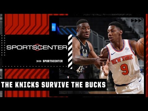 image 0 Reacting To The Knicks Erasing A 21-point Deficit And Defeating The Bucks : Sportscenter