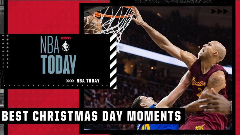 Richard Jefferson Had The Best Christmas Day Dunk?! Nba Today Relives Best Nba Christmas Moments