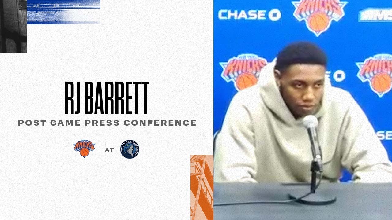 image 0 Rj Barrett : every Game We're Just Trying To Win.