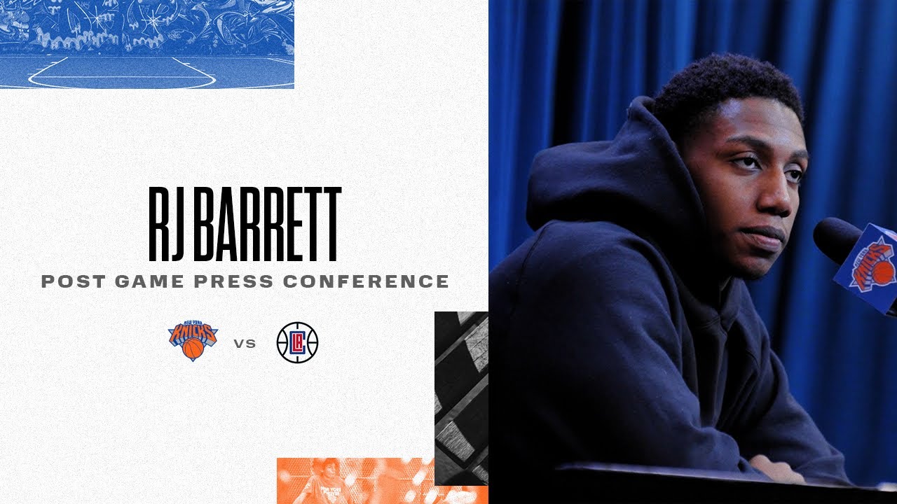 image 0 Rj Barrett : i'm Hungry For More. I Want More.