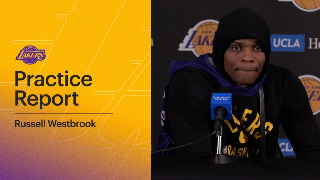 image 0 Russell Westbrook Discusses Today's Practice And The Passing Of Today's Trade Deadline