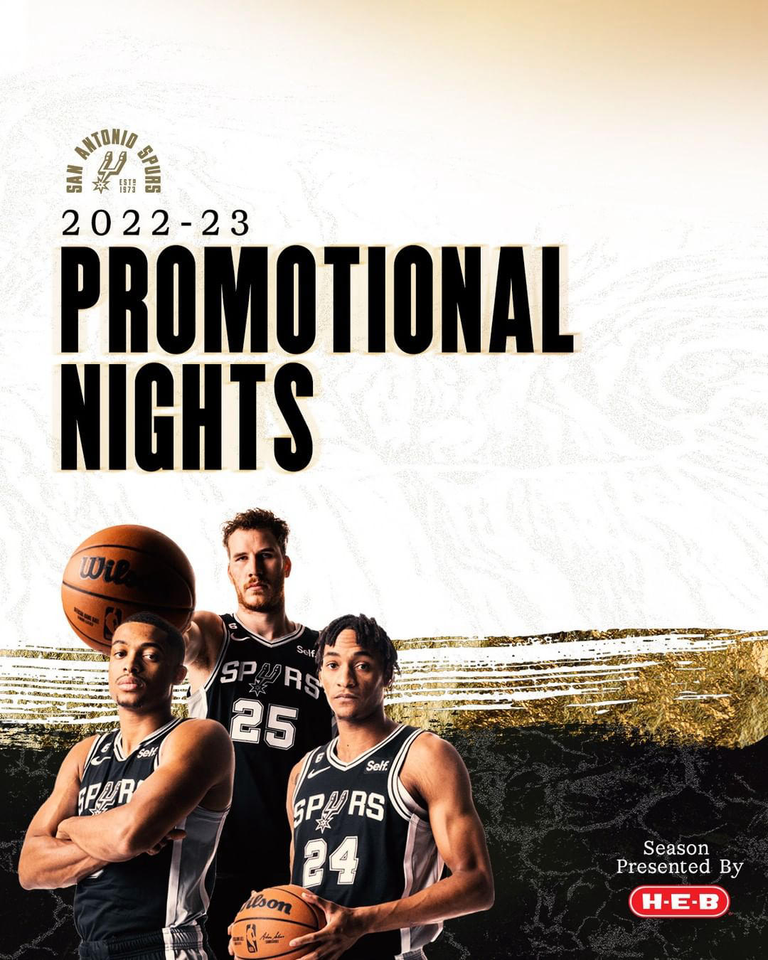 San Antonio Spurs - This season's promotional schedule and giveaways are
