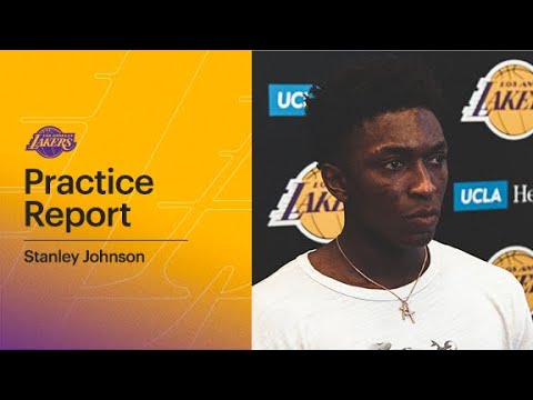 image 0 Stanley Johnson Discusses Learning From His Teammates And His Impact On The Court : Lakers Practice
