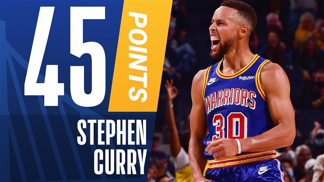 image 0 Steph Curry Was Scorching Hot 45 Pts & 10 Reb 🔥