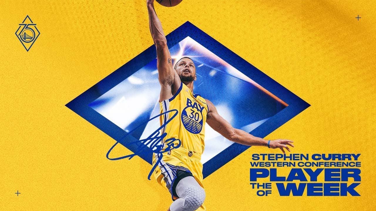 image 0 Stephen Curry Named Western Conference Player Of The Week!