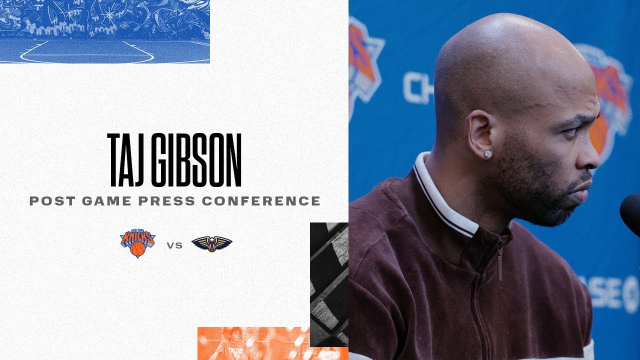 image 0 Taj Gibson : Knicks Postgame (1/20)