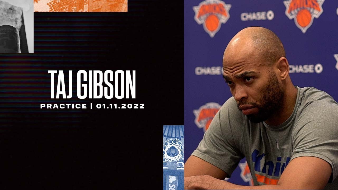 image 0 Taj Gibson : Knicks Practice - 01/11/22