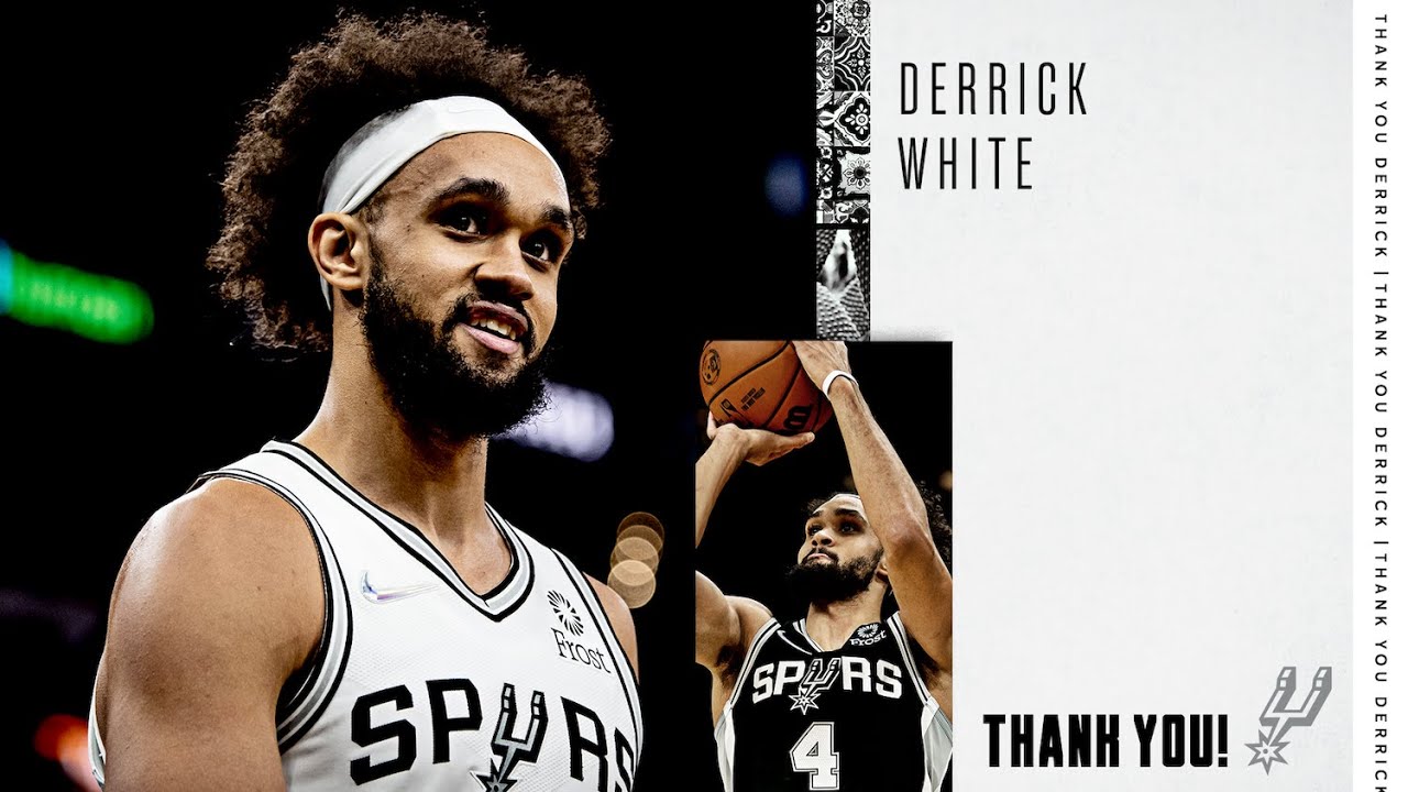 image 0 Thank You Derrick White : San Antonio Spurs