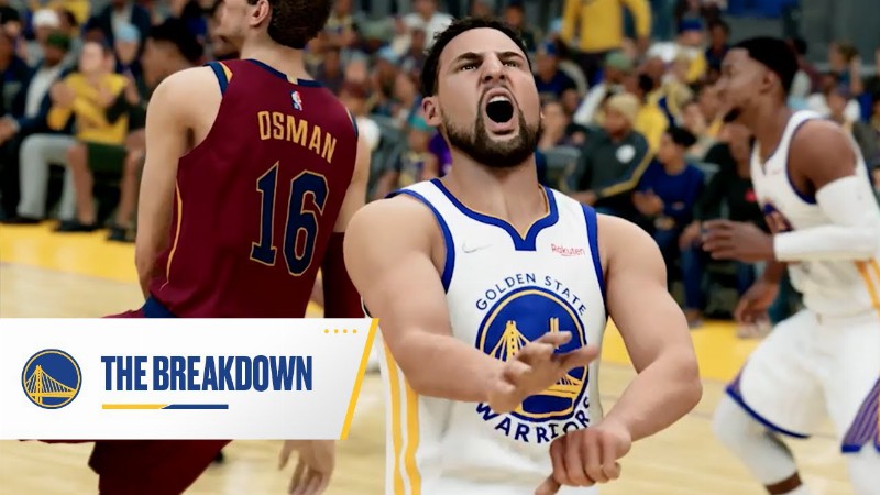 image 0 The Breakdown : Klay Thompson's Emphatic Poster Dunk