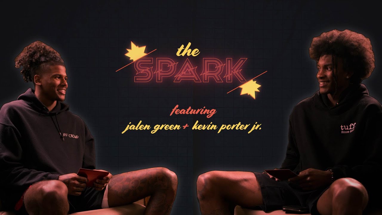 image 0 The Spark L Jalen Green & Kevin Porter Jr. Interview : Houston Rockets