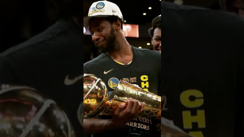 image 0 this Is A Dream Come True. 🔊 Andrew Wiggins Talks About Winning His First Championship : #shorts