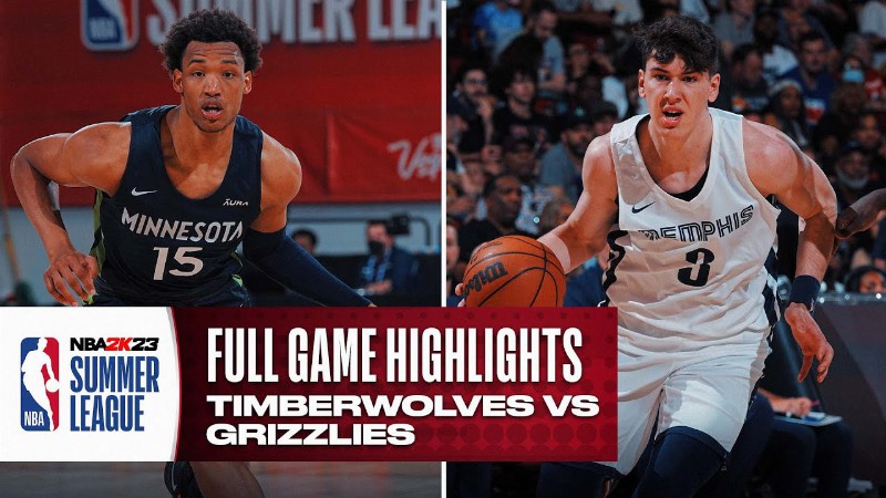 image 0 Timberwolves Vs Grizzlies : Nba Summer League : Full Game Highlights