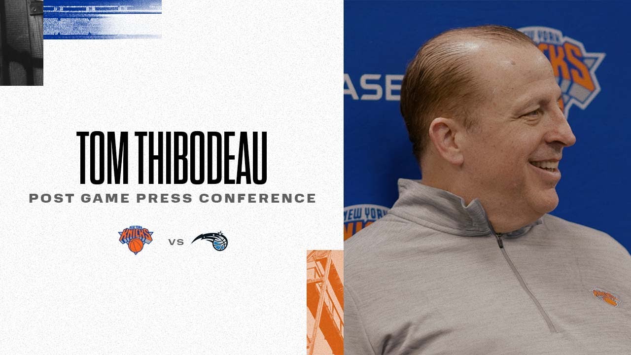 image 0 Tom Thibodeau: every City That We Go To We Feel That Support : Knicks Post-game