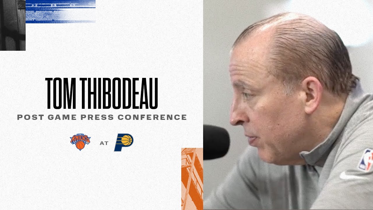 image 0 Tom Thibodeau : Knicks Post-game (11/03/21)