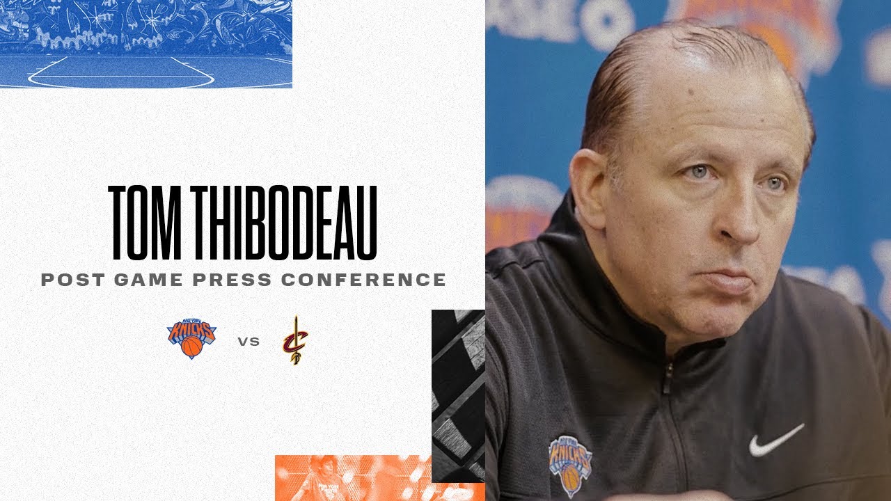 image 0 Tom Thibodeau : Knicks Post-game (11/07/21)