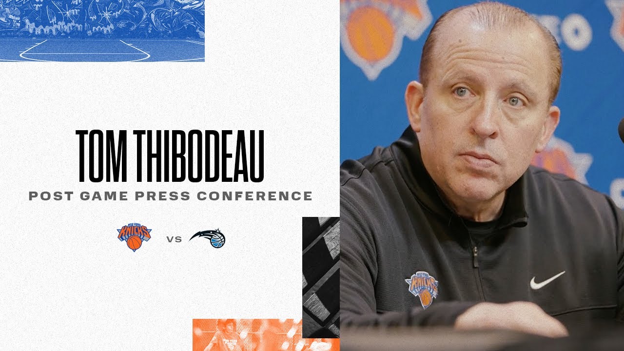 image 0 Tom Thibodeau : Knicks Post-game (11/17/21)