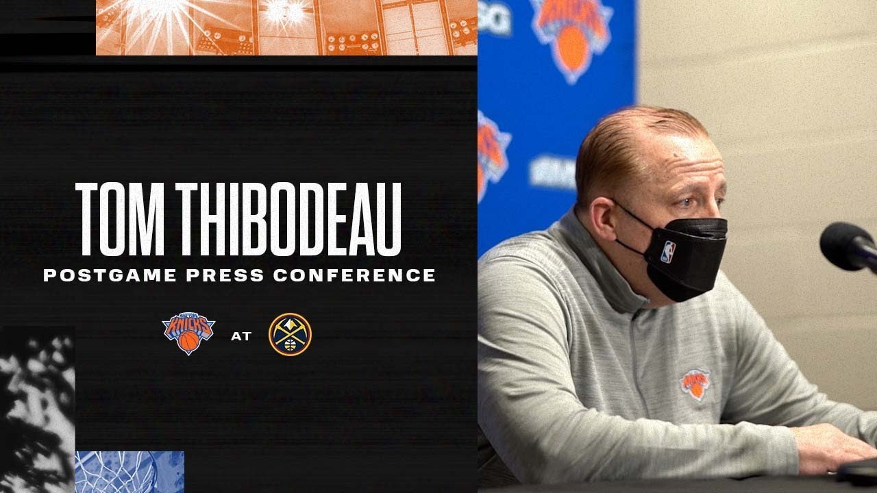 image 0 Tom Thibodeau : Knicks Postgame (2/8)