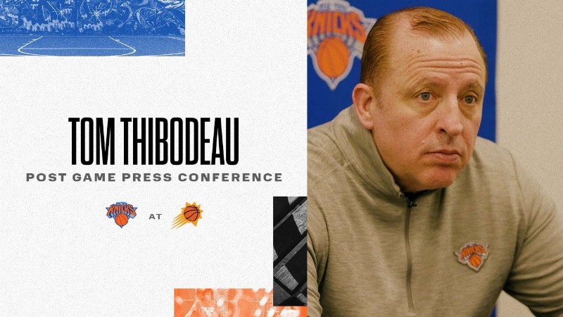 image 0 Tom Thibodeau : Knicks Postgame (3/4)