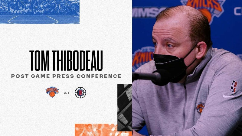 image 0 Tom Thibodeau : Knicks Postgame (3/6)