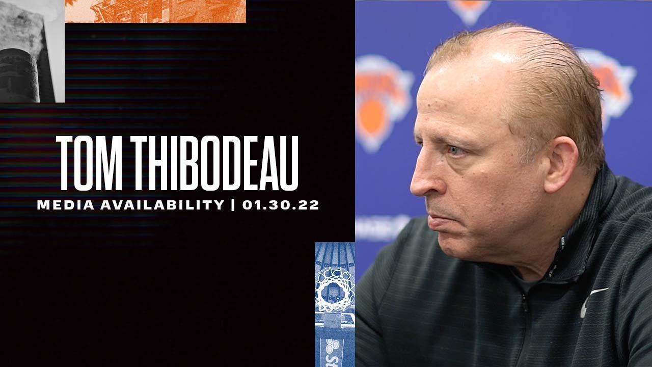 image 0 Tom Thibodeau : Knicks Practice (1/30)