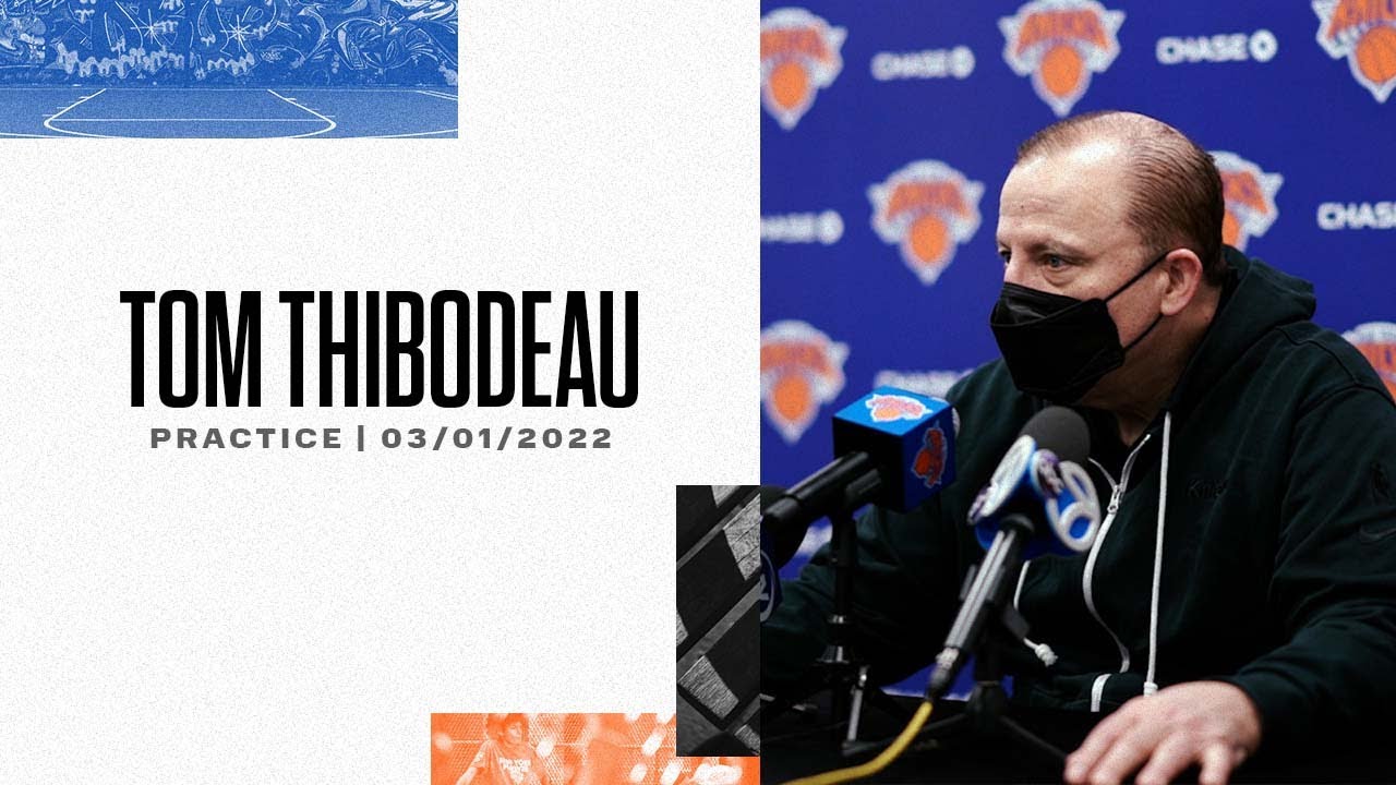 image 0 Tom Thibodeau : Knicks Practice (3/1)