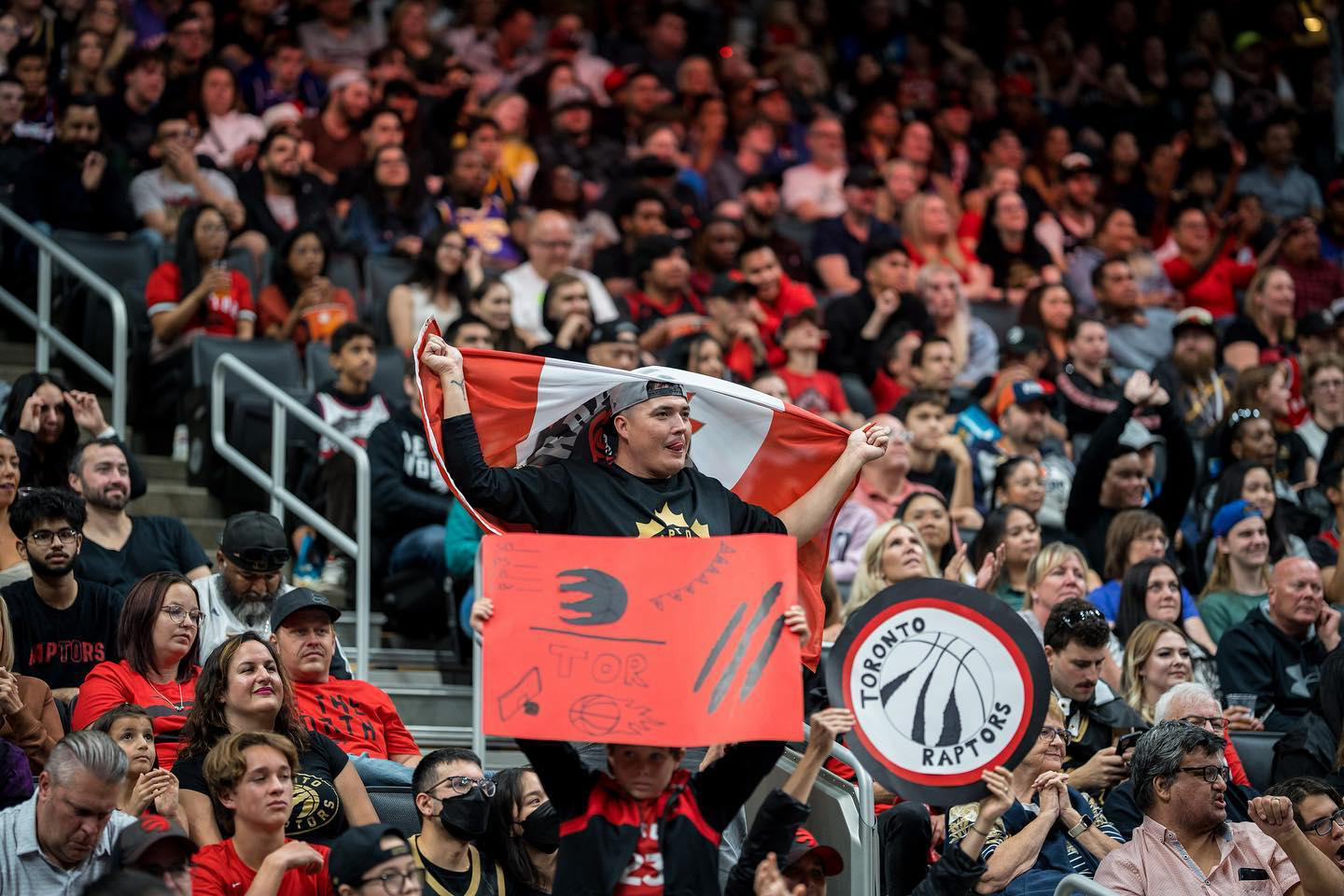 Toronto Raptors - Our fans roll deep