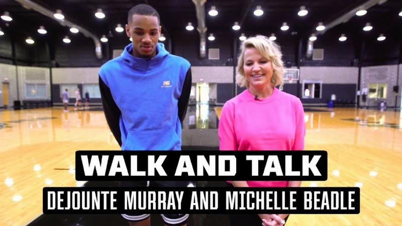 image 0 Walk And Talk With San Antonio Spurs Guard Dejounte Murray And Michelle Beadle