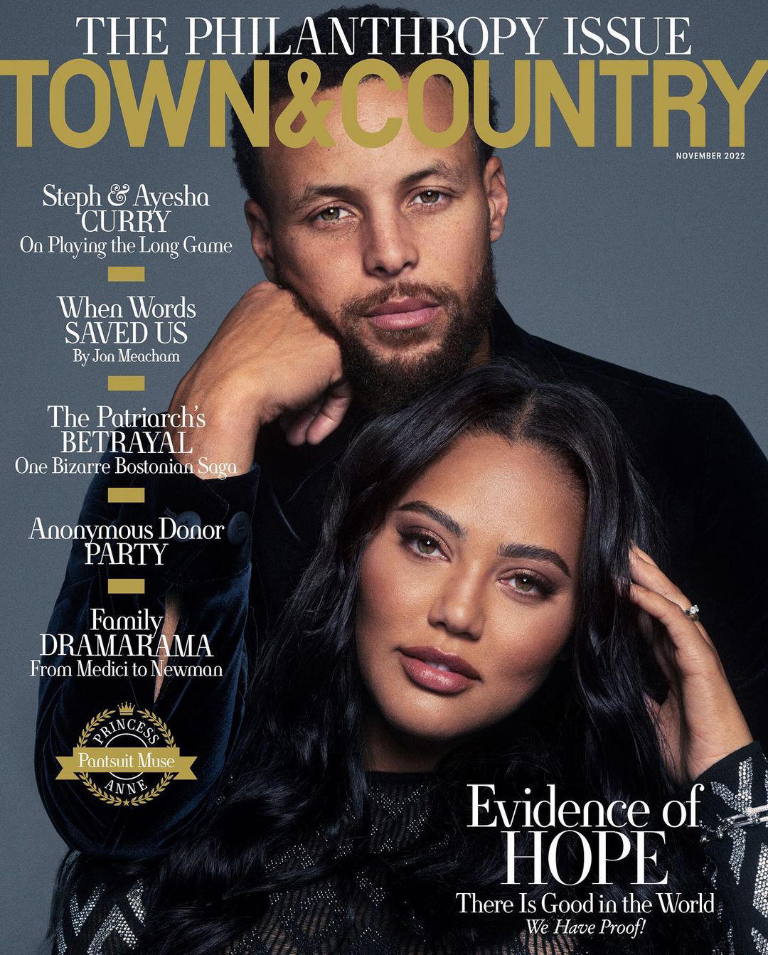 Wardell Curry - An amazing honor for us to be on the cover of Town