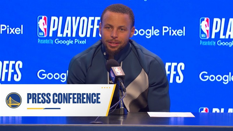 Warriors Talk : Stephen Curry Recaps Series Finale Vs. Nuggets - April 27 2022